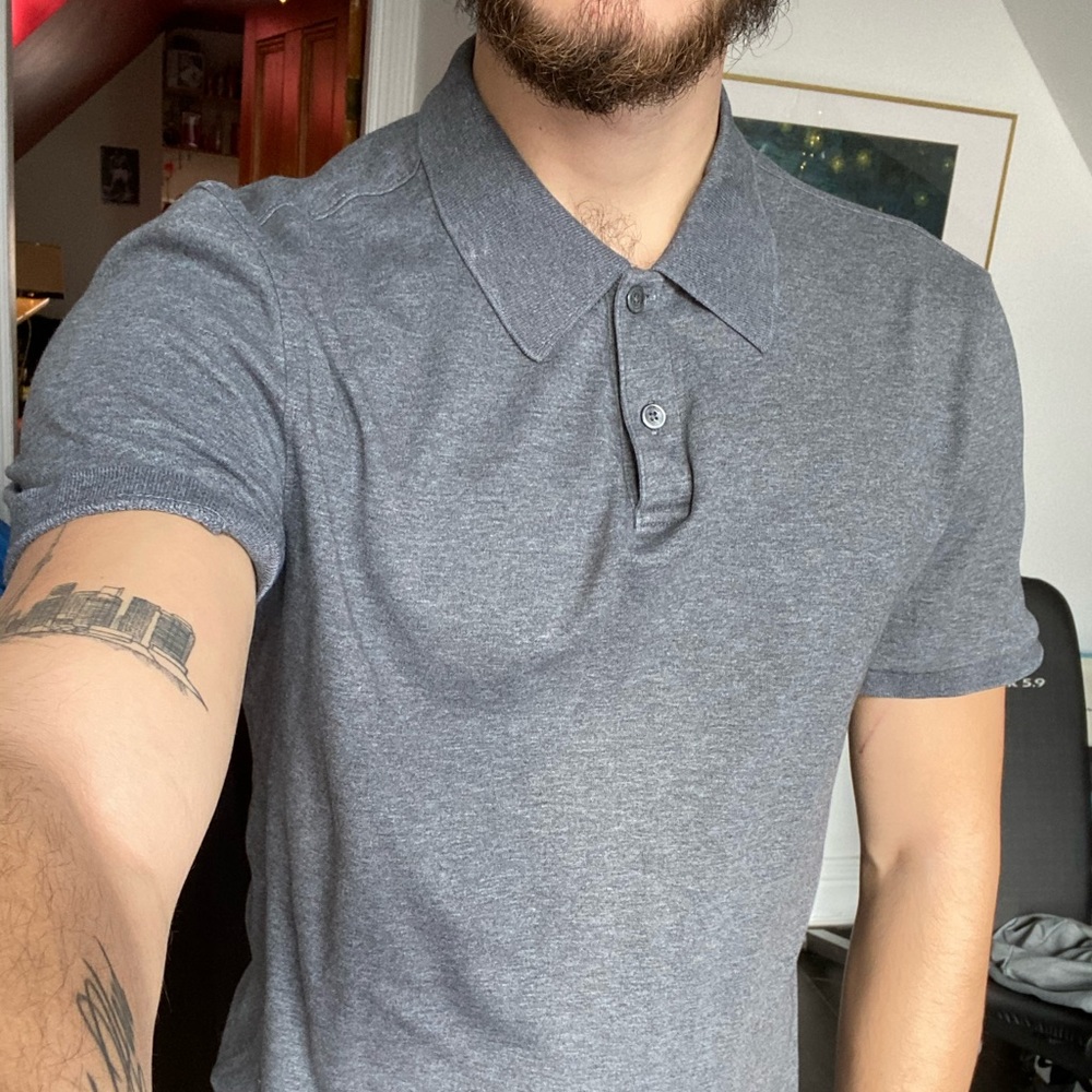 Calvin Klein grey polo